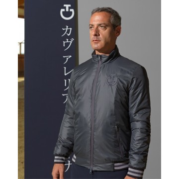 Cavalleria Toscana Men's Tokyo Nylon Zip Jacket