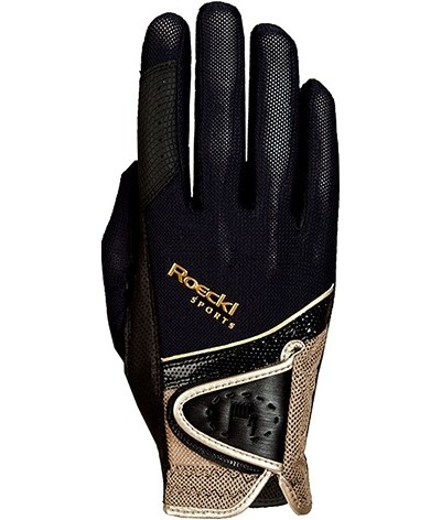 Roeckl Madrid Gloves Black Gold