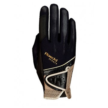 Roeckl Madrid Gloves Black Gold
